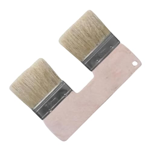Texturpinsel - Doppelpinsel Malen | Strukturpinsel Wand | U Förmiger Pinsel | 3 Zoll Doppelkopf-Malpinsel | Texturpinsel Für Kunsthandwerk | Doppelpinsel Wand Für Acrylmalerei, Texturmalerei Texturpinsel - Doppelpinsel Malen | Strukturpinsel Wand | U Förmiger Pinsel | 3 Zoll Doppelkopf-Malpinsel | Texturpinsel Für Kunsthandwerk | Doppelpinsel Wand Für Acrylmalerei, Texturmalerei von Genikeer