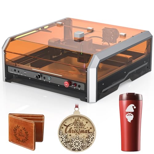 Genmitsu L8 Lasergravierer, 40000mm/min Lasergraviermaschine, 20W Laserschneider mit Gehäuse und Entlüftung, Luftunterstützungspumpe, Wabe, Kamera, für Metall und Holz, Papier, Leder, Glas Genmitsu L8 Lasergravierer, 40000mm/min Lasergraviermaschine, 20W Laserschneider mit Gehäuse und Entlüftung, Luftunterstützungspumpe, Wabe, Kamera, für Metall und Holz, Papier, Leder, Glas von Genmitsu
