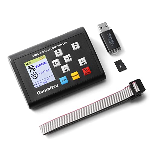 Genmitsu Offline-Steuerung, Offline-Steuerungsmodul für Genmitsu 3018-PROVer V2 CNC Maschine, Genmitsu LC-50 Plus laser graviermaschine Genmitsu Offline-Steuerung, Offline-Steuerungsmodul für Genmitsu 3018-PROVer V2 CNC Maschine, Genmitsu LC-50 Plus laser graviermaschine von Genmitsu