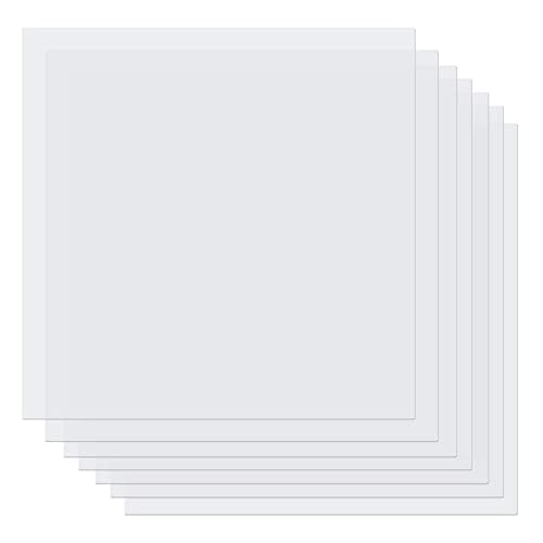 Geofray 10 StüCk 7Mil Leere Schablonen BläTter, 12 X 12 Mylar Schablonen Schablonen Material für & Silhouette Maschinen von Geofray