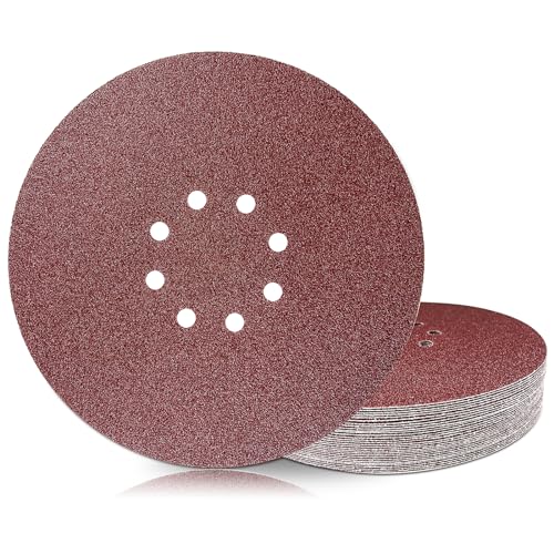 GEOGIEEW 30Stk 225mm Schleifpapier Klett, 40 Körnung 8 Loch, are Suitable for Langhalsschleifer, Trockenbauschleifer, and Giraffen Sanders GEOGIEEW 30Stk 225mm Schleifpapier Klett, 40 Körnung 8 Loch, are Suitable for Langhalsschleifer, Trockenbauschleifer, and Giraffen Sanders von Geogieew