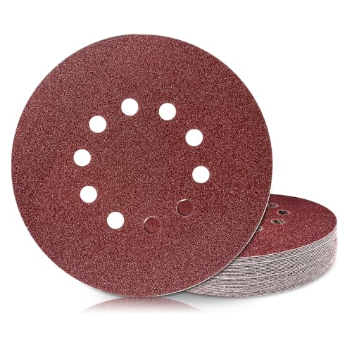 GEOGIEEW 30Stk 225mm Schleifpapier Klett, 80 Körnung 10 Loch, are Suitable for Langhalsschleifer, Trockenbauschleifer, and Giraffen Sanders GEOGIEEW 30Stk 225mm Schleifpapier Klett, 80 Körnung 10 Loch, are Suitable for Langhalsschleifer, Trockenbauschleifer, and Giraffen Sanders von Geogieew
