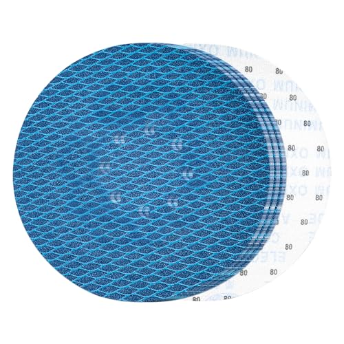 GEOGIEEW 15Stk 225mm Klett Schleifpapier, Exzenter Schleifscheiben 60 Grit, 8 Loch Anti-Clog Up Designfür Exzenterschleifer & Schwingschleifer GEOGIEEW 15Stk 225mm Klett Schleifpapier, Exzenter Schleifscheiben 60 Grit, 8 Loch Anti-Clog Up Designfür Exzenterschleifer & Schwingschleifer von Geogieew