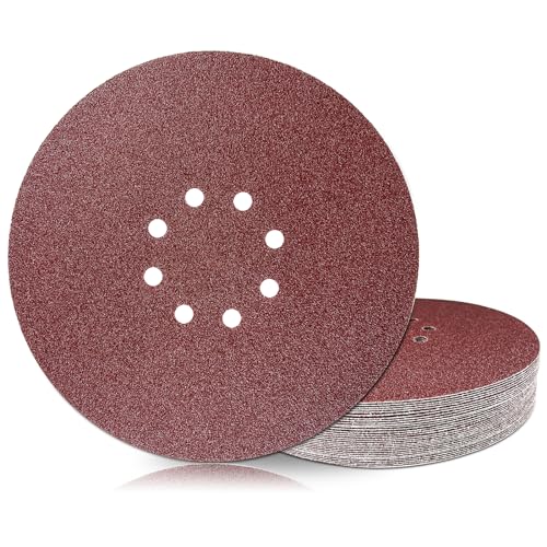 GEOGIEEW 30Stk 225mm Schleifpapier Klett, 80 Körnung 8 Loch, are Suitable for Langhalsschleifer, Trockenbauschleifer, and Giraffen Sanders GEOGIEEW 30Stk 225mm Schleifpapier Klett, 80 Körnung 8 Loch, are Suitable for Langhalsschleifer, Trockenbauschleifer, and Giraffen Sanders von Geogieew