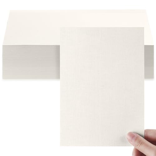 Geosar Leinenkarton, Einladungskarton, schweres Druckerpapier, 41,7 kg, 250 g/m², Karteikarten für Drucker-Cover, Postkarten, blanko, Flash-Notizen, Grußkarten Geosar Leinenkarton, Einladungskarton, schweres Druckerpapier, 41,7 kg, 250 g/m², Karteikarten für Drucker-Cover, Postkarten, blanko, Flash-Notizen, Grußkarten von Geosar