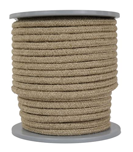 Leinenseil/Seil aus Leinen/Flachsseil 16-Fach geflochten Natur Durchmesser ca. 7mm - Länge: 25 Meter - hergestellt aus naturbelassenem Leinengarn, biologisch abbaubar und umweltfreundlich Leinenseil/Seil aus Leinen/Flachsseil 16-Fach geflochten Natur Durchmesser ca. 7mm - Länge: 25 Meter - hergestellt aus naturbelassenem Leinengarn, biologisch abbaubar und umweltfreundlich von Gepotex