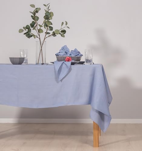 Ger3as 100% Leinen Tischdecke - Hochwertige Stofftischdecke für Küchentisch und Esstisch - Natürliche Eleganz für Ihr Zuhause von Ger3as