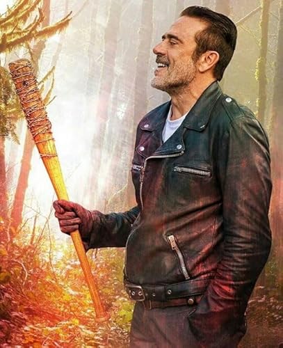 GerRit DIY 5d Diamond Malerei Kits für Erwachsene Kinder,Walking Dead Art, Vollrunde Diamond Stickkits Cross -Stitch Kristall Strassbilder Kunsthandwerk Home Wall Decoration-30x40cm von GerRit