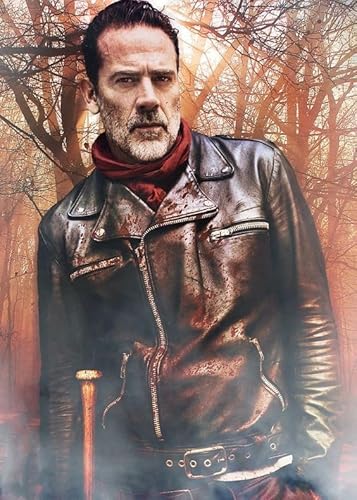 GerRit DIY 5d Diamond Malerei Kits für Erwachsene Kinder,Walking Dead Art, Vollrunde Diamond Stickkits Cross -Stitch Kristall Strassbilder Kunsthandwerk Home Wall Decoration-40x50cm von GerRit