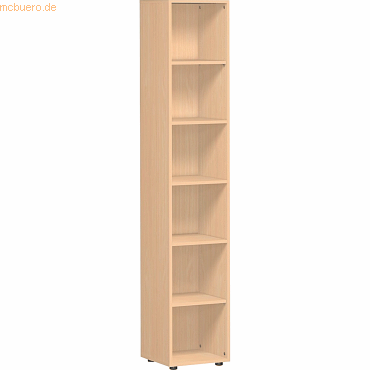 Geramöbel Regal Flex S-346001-B 6OH 6Böden 400x2.160x400mm buche Geramöbel Regal Flex S-346001-B 6OH 6Böden 400x2.160x400mm buche von Geramöbel