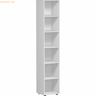 Geramöbel Regal Flex S-346001-L 6OH 6Böden 400x2.160x400mm lichtgrau Geramöbel Regal Flex S-346001-L 6OH 6Böden 400x2.160x400mm lichtgrau von Geramöbel