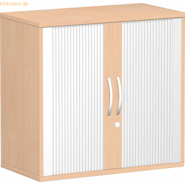Geramöbel Rollladenschrank Flex S-382117-SB 2OH buche/weiß Geramöbel Rollladenschrank Flex S-382117-SB 2OH buche/weiß von Geramöbel