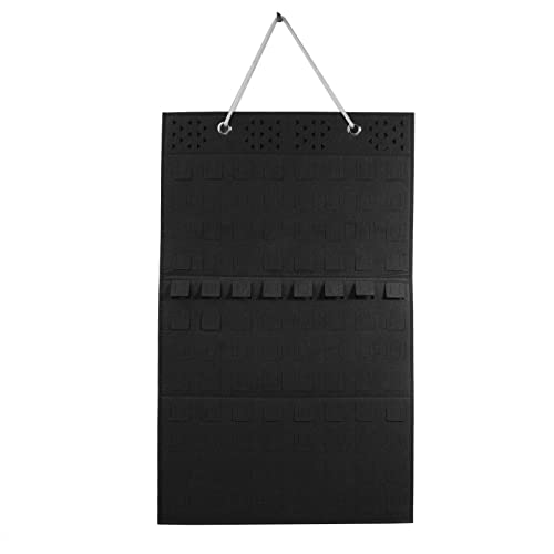 Gereiny Brosche zum Aufhängen, Pin-Display-Halter, Wand-Pin-Sammlung, Aufbewahrungs-Organizer, niedliches Pin-Banner-Etui für bis zu 96 Pins, schwarz Gereiny Brosche zum Aufhängen, Pin-Display-Halter, Wand-Pin-Sammlung, Aufbewahrungs-Organizer, niedliches Pin-Banner-Etui für bis zu 96 Pins, schwarz von Gereiny