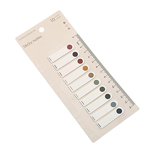 Gereton 10 Farben Klebemarkierungen Buch Pastell Haftnotizen Tabs, Haftnotizen Tabs Sortierindex Marker Aufkleber, Etikettenaufkleber Praktische Planungsaufkleber Für Seitenmarkierung (200 Stk. Tags) Gereton 10 Farben Klebemarkierungen Buch Pastell Haftnotizen Tabs, Haftnotizen Tabs Sortierindex Marker Aufkleber, Etikettenaufkleber Praktische Planungsaufkleber Für Seitenmarkierung (200 Stk. Tags) von Gereton