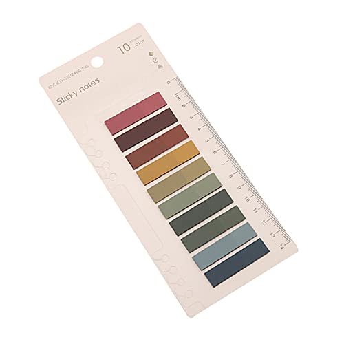 10 Farben Klebemarkierungen Buch Pastell Haftnotizen Tabs, Haftnotizen Tabs Sortierindex Marker Aufkleber, Etikettenaufkleber Praktische Planungsaufkleber Für Seitenmarkierung 10 Farben Klebemarkierungen Buch Pastell Haftnotizen Tabs, Haftnotizen Tabs Sortierindex Marker Aufkleber, Etikettenaufkleber Praktische Planungsaufkleber Für Seitenmarkierung von Gereton