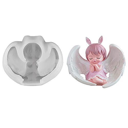Gereton Engel Form Silikon Gießformen Fondant Silikonform, Pralinen Backform Kerzenformen Seifenform, Kuchen Dekoration Werkzeuge Gereton Engel Form Silikon Gießformen Fondant Silikonform, Pralinen Backform Kerzenformen Seifenform, Kuchen Dekoration Werkzeuge von Gereton