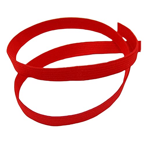 Gummiband 10mm breit, elastisch, dehnbar, nähen, Meterware, 1meter (rot) von Gerhardt