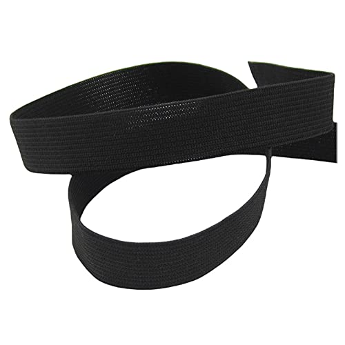 Gummiband 20mm breit, elastisch, dehnbar, nähen, Meterware, 1meter (schwarz) von Gerhardt