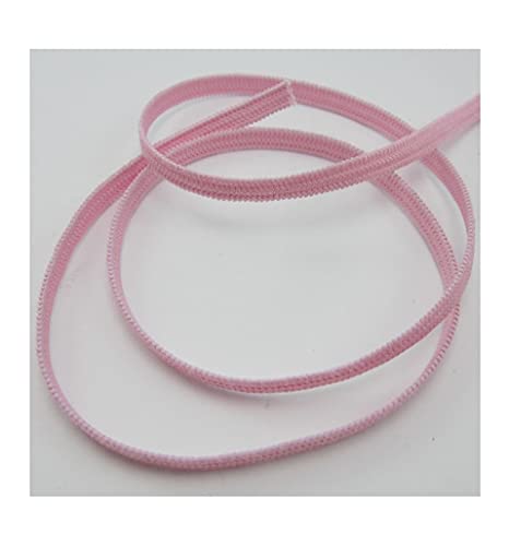 Gummiband 5mm breit, elastisch, dehnbar, nähen, Meterware, 1meter (rosa) von Gerhardt