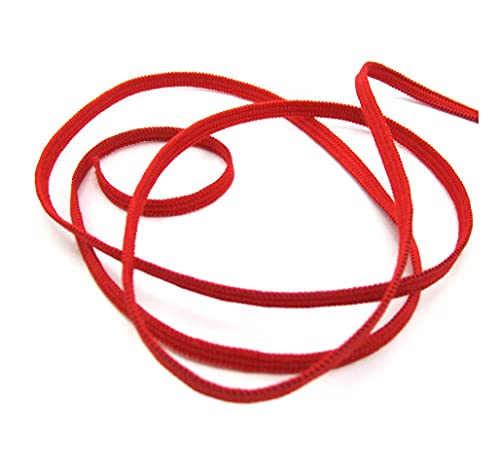Gummiband 5mm breit, elastisch, dehnbar, nähen, Meterware, 1meter (rot) von Gerhardt
