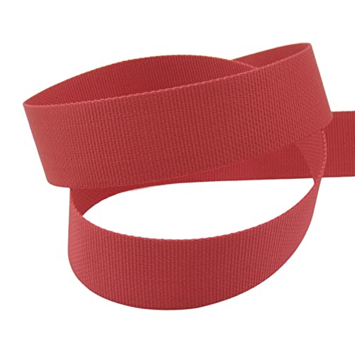 Gurtband aus Polypropylen, 50mm breit für Taschen Rucksack Meterware 1 Meter (rot) von Gerhardt