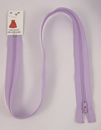 Reißverschluss Kunststoff Farbe helles flieder zipper nähen Kleider 1 Stück (15cm) von Gerhardt