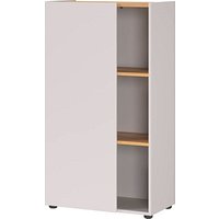 GERMANIA Aktenschrank Adrano, 2232-605 kaschmir, navarra-eiche 2 Fachböden 61,0 x 34,0 x 110,0 cm von Germania