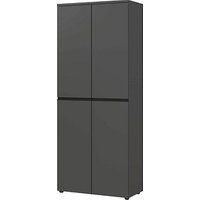 GERMANIA Aktenschrank Bedano, 4042-547 grafit 4 Fachböden 81,0 x 40,0 x 197,0 cm von Germania