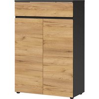 GERMANIA Aktenschrank Lissabon, 4265-549 grafit 2 Fachböden 80,0 x 40,0 x 120,0 cm von Germania