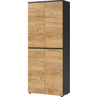 GERMANIA Aktenschrank Lissabon, 4266-549 grafit 4 Fachböden 80,0 x 40,0 x 197,0 cm von Germania