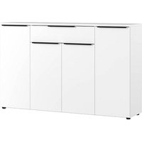 GERMANIA Sideboard Mailand, 4374-84 weiß 161,0 x 40,0 x 101,0 cm von Germania