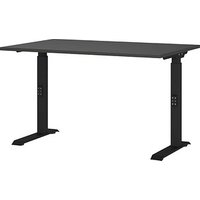 GERMANIA Bedano höhenverstellbarer Schreibtisch grafit rechteckig, C-Fuß-Gestell schwarz 120,0 x 80,0 cm GERMANIA Bedano höhenverstellbarer Schreibtisch grafit rechteckig, C-Fuß-Gestell schwarz 120,0 x 80,0 cm von Germania
