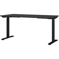 GERMANIA Bedano höhenverstellbarer Schreibtisch grafit rechteckig, T-Fuß-Gestell schwarz 160,0 x 80,0 cm GERMANIA Bedano höhenverstellbarer Schreibtisch grafit rechteckig, T-Fuß-Gestell schwarz 160,0 x 80,0 cm von Germania