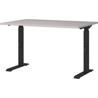 GERMANIA Bedano höhenverstellbarer Schreibtisch kaschmir rechteckig, C-Fuß-Gestell schwarz 120,0 x 80,0 cm GERMANIA Bedano höhenverstellbarer Schreibtisch kaschmir rechteckig, C-Fuß-Gestell schwarz 120,0 x 80,0 cm von Germania