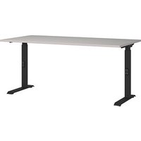 GERMANIA Bedano höhenverstellbarer Schreibtisch kaschmir rechteckig, C-Fuß-Gestell schwarz 160,0 x 80,0 cm GERMANIA Bedano höhenverstellbarer Schreibtisch kaschmir rechteckig, C-Fuß-Gestell schwarz 160,0 x 80,0 cm von Germania