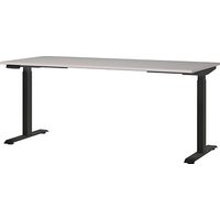 GERMANIA Bedano höhenverstellbarer Schreibtisch kaschmir rechteckig, T-Fuß-Gestell schwarz 180,0 x 80,0 cm GERMANIA Bedano höhenverstellbarer Schreibtisch kaschmir rechteckig, T-Fuß-Gestell schwarz 180,0 x 80,0 cm von Germania