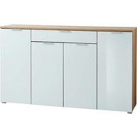 GERMANIA Sideboard TELDE, 3983-242 weiß, navarra-eiche 179,0 x 40,0 x 105,0 cm von Germania