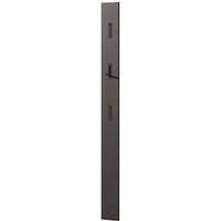 GERMANIA Wandgarderobe 3728-547 anthrazit Holz 3 Haken 15,0 x 170,0 cm von Germania