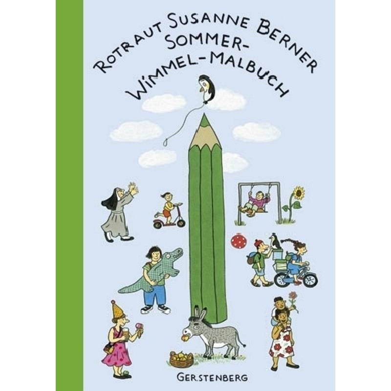 Sommer-Wimmel-Malbuch - Rotraut Susanne Berner, Geheftet von Gerstenberg Verlag