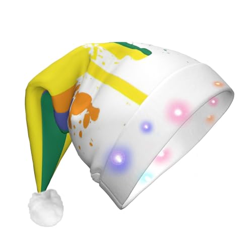 Bunte, handgezeichnete Kunst mit Pfeil-Druck im Boho-Stil, Weihnachtsmütze, beleuchtet, Weihnachtsmützen für Weihnachten, Neujahr, Feiertagsparty Bunte, handgezeichnete Kunst mit Pfeil-Druck im Boho-Stil, Weihnachtsmütze, beleuchtet, Weihnachtsmützen für Weihnachten, Neujahr, Feiertagsparty von Geryaer