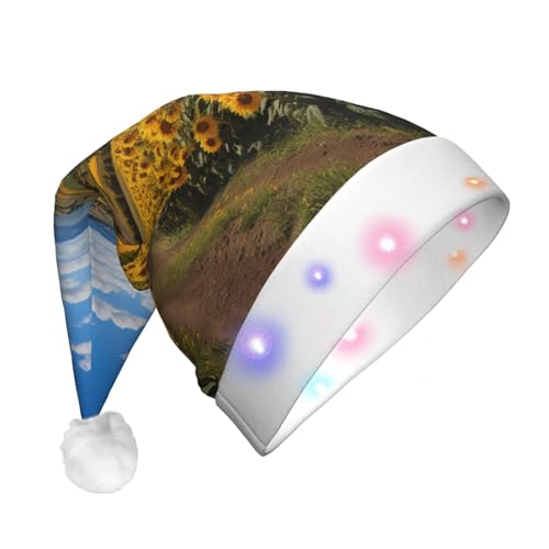 Weihnachtsmütze mit frischem Gemüse und Früchten, beleuchtet, Weihnachtsmütze für Weihnachten, Neujahr, Urlaub, Party, Weihnachtsmannmütze Weihnachtsmütze mit frischem Gemüse und Früchten, beleuchtet, Weihnachtsmütze für Weihnachten, Neujahr, Urlaub, Party, Weihnachtsmannmütze von Geryaer