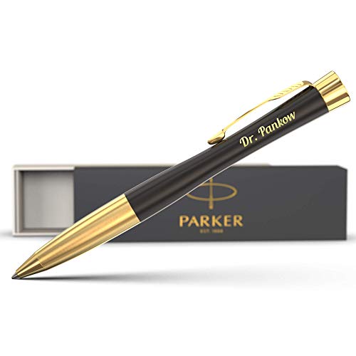 Geschenkfreude Parker Kugelschreiber mit Gravur personalisiert - Urban - Geschenk - edle Stifte mit Namen - hochwertiger Kugelschreiber blauschreibend - Geschenke für Männer und Frauen Geschenkfreude Parker Kugelschreiber mit Gravur personalisiert - Urban - Geschenk - edle Stifte mit Namen - hochwertiger Kugelschreiber blauschreibend - Geschenke für Männer und Frauen von Geschenkfreude