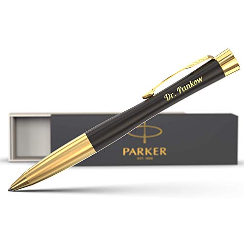 Parker Kugelschreiber mit Gravur Urban - Geschenk - edle Stifte mit Namen - hochwertiger Kugelschreiber blauschreibend Kugelschreiber personalisiert von Geschenkfreude