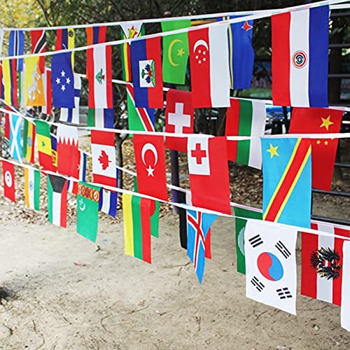 Gesuter Flaggenkette Girlande, Länderflaggen Fahnenkette, 32 Länder Flagge, Fußball Wimpelkette, National Flaggen, Weltflaggen, 10/12 Fußballspiel Wimpelkette An Einer Schnur, Flagge Der Weltnationen Gesuter Flaggenkette Girlande, Länderflaggen Fahnenkette, 32 Länder Flagge, Fußball Wimpelkette, National Flaggen, Weltflaggen, 10/12 Fußballspiel Wimpelkette An Einer Schnur, Flagge Der Weltnationen von Gesuter