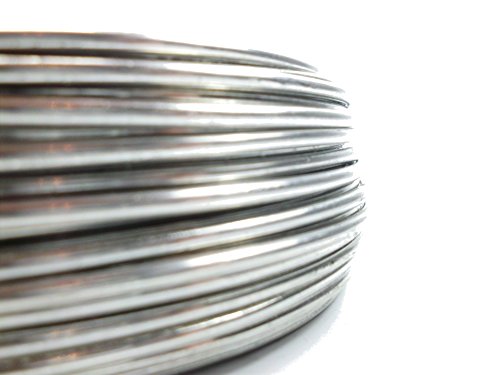 Green Future Pflanzenhandel Aluminiumdraht Ø 3mm - Länge: 53m - 1kg von Green Future Pflanzenhandel