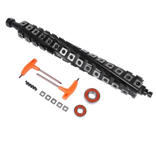 Getanye Spiralschneiderkopf, 33 cm, Ersatz für DeWalt DW735 DW735X Hobel, gerader Messerkopf, reduziert Lärm, einfacher Austausch Getanye Spiralschneiderkopf, 33 cm, Ersatz für DeWalt DW735 DW735X Hobel, gerader Messerkopf, reduziert Lärm, einfacher Austausch von Getanye