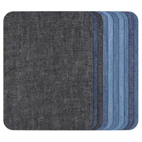 10 Stück Bügelaufkleber zum Ausbessern von Jeans, dekorative Flicken für verschiedene Anwendungen 10 Stück Bügelaufkleber zum Ausbessern von Jeans, dekorative Flicken für verschiedene Anwendungen von Getdoublerich