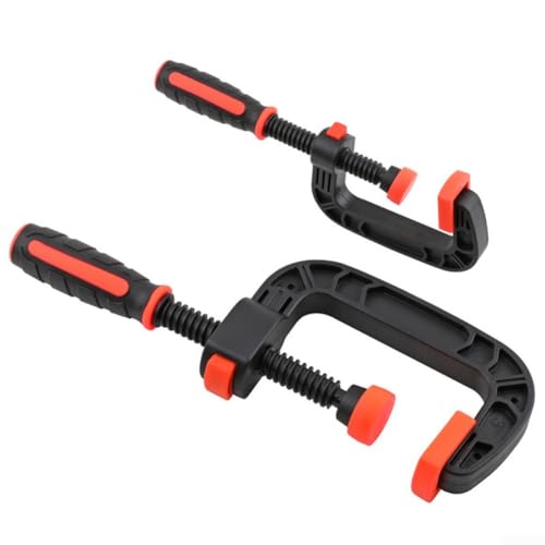 Kunststoff G Typ Klemme für Holzarbeiten, Schnellspanner Starke C Spannvorrichtung, DIY Tischlerwerkzeug (5.1 cm) von Getdoublerich