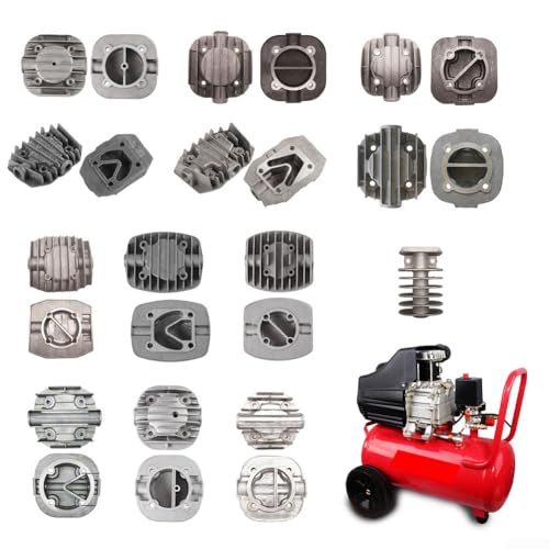 Premium Luftkompressor-Zylinderkopf-Ersatz, Aluminiumguss-Material, 13 Spezifikationen (3) von Getdoublerich