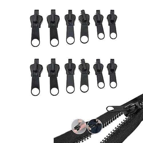 -Reißverschluss-Reparatur-Set, Reißverschluss-Schieber, Ersatz-Reparaturset, sofortiger Ersatz, abnehmbarer und wiederverwendbarer Metallschieber für Jacke, Mantel, Hose, 3 verschiedene -Reißverschluss-Reparatur-Set, Reißverschluss-Schieber, Ersatz-Reparaturset, sofortiger Ersatz, abnehmbarer und wiederverwendbarer Metallschieber für Jacke, Mantel, Hose, 3 verschiedene von Geteawily